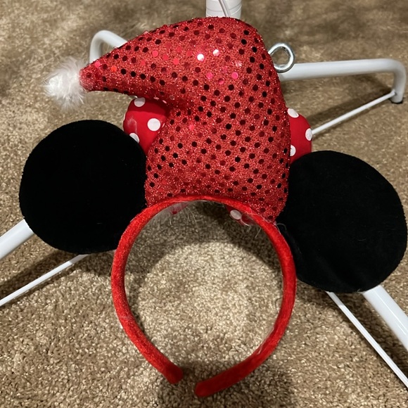 DISNEY MINNIE MOUSE CHRISTMAS EARS-HEADBAND - Picture 6 of 7